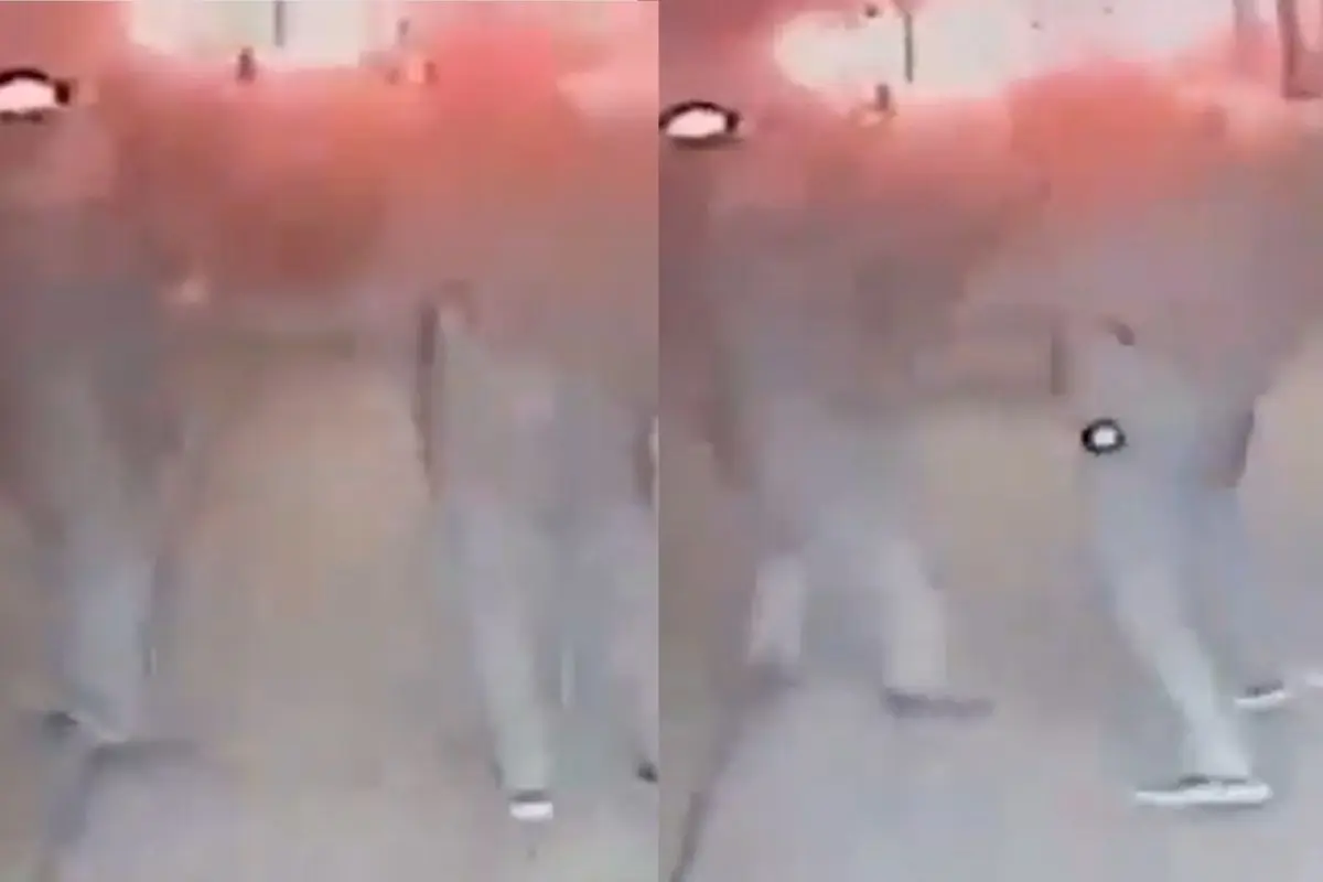 Pelea en Concepción, Captura de pantalla