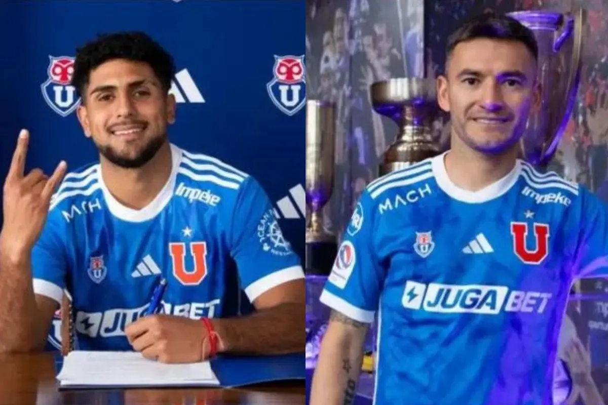 Antonio Díaz y Charles Aránguiz llegaron a la U, Cedida