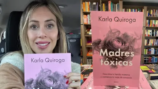 Karla Quiroga lanzó su libro Madres tóxicas, Instagram