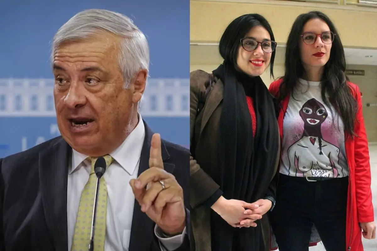 Jaime Mañalich, Camila Vallejo y Karol Cariola, Archivo