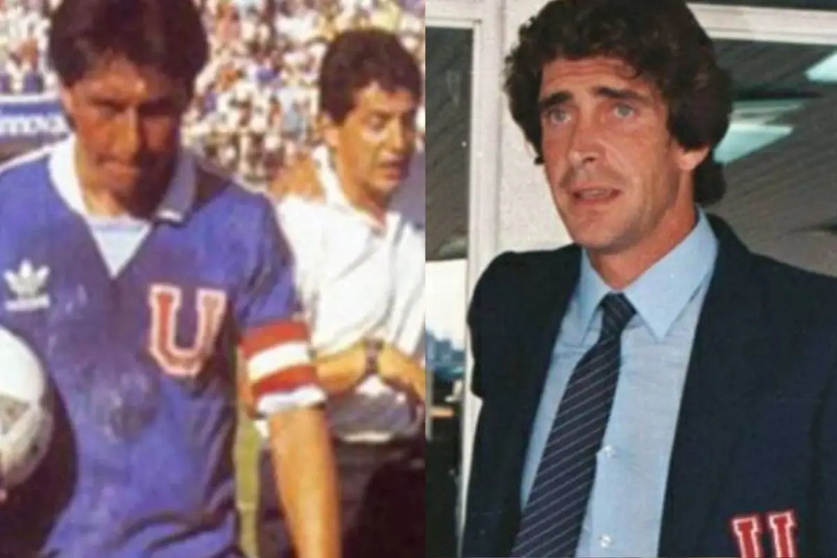 Pellegrini dirigió a la U en 1988, Captura