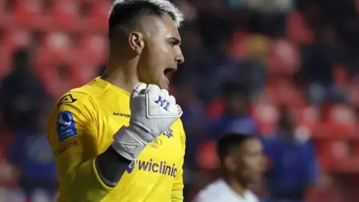 Cristóbal Campos marcó su primer gol , Redes sociales | X