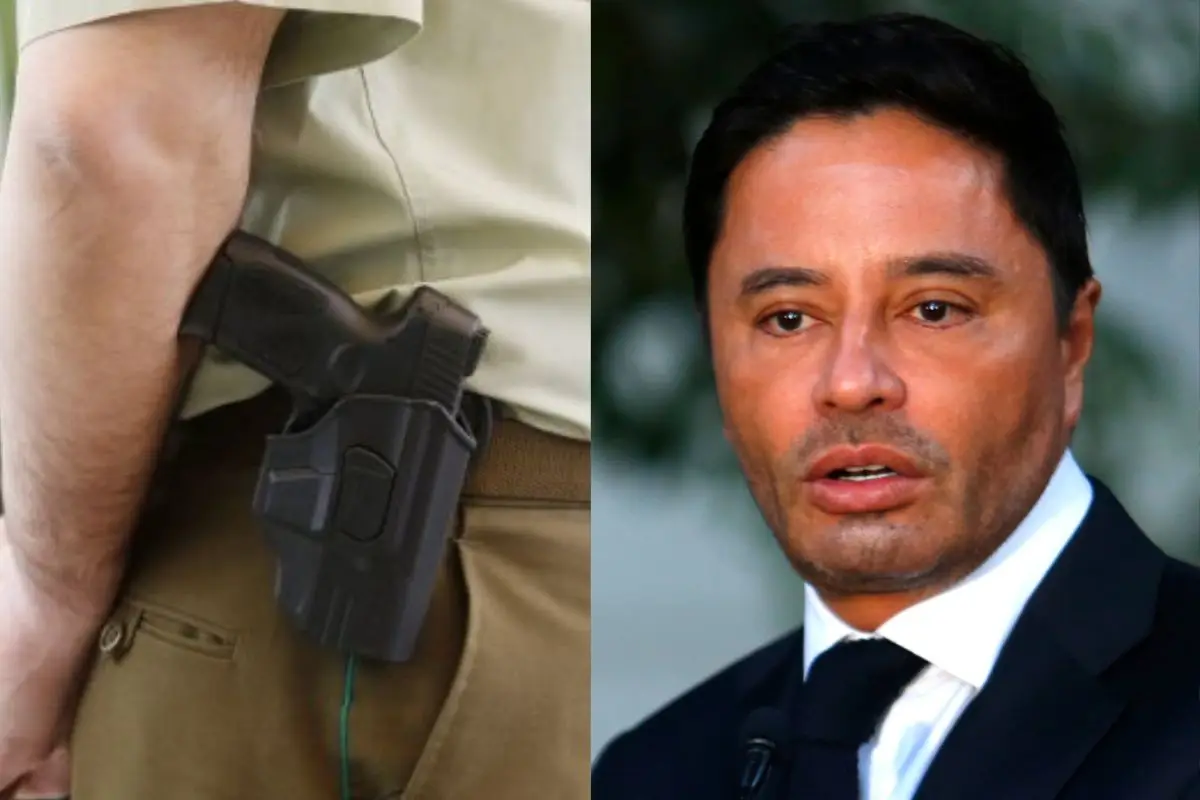 Rodolfo Carter planteó la posibilidad de mejorar armamento, Agencia Uno