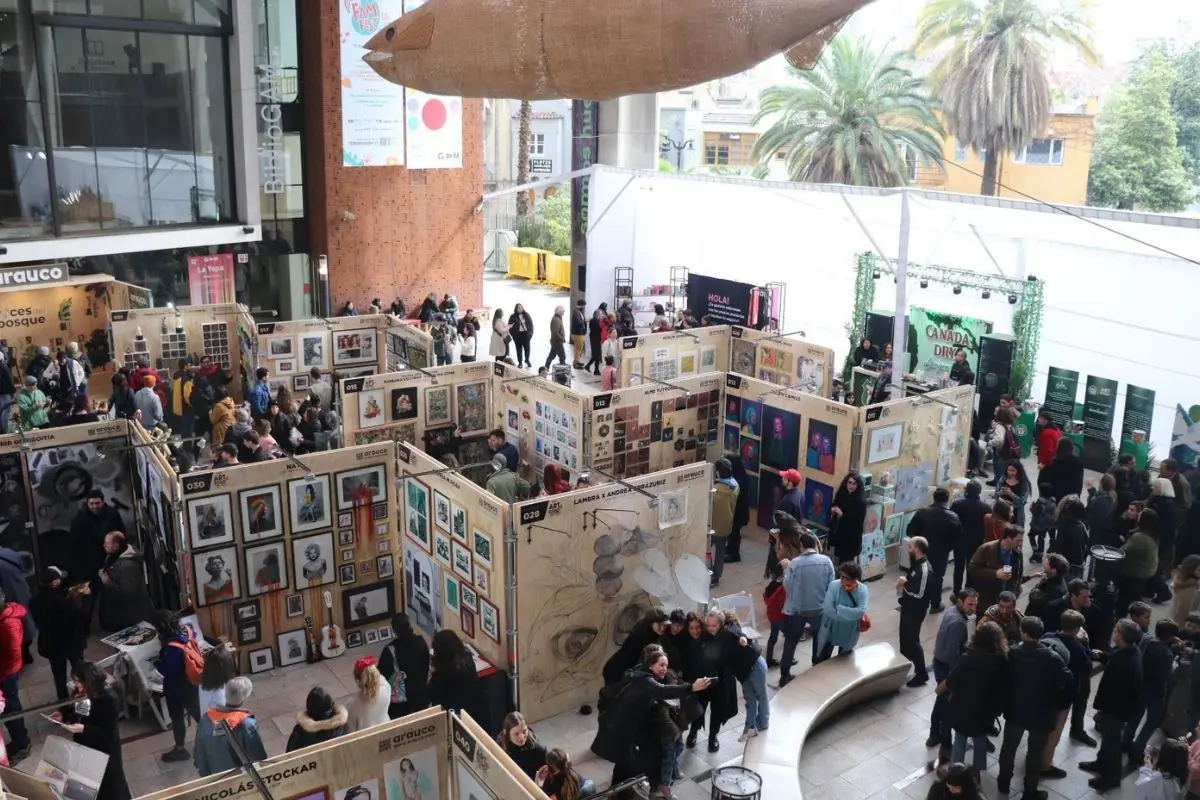 La feria de artes visuales más grande de Chile abre sus puertas , Cedida