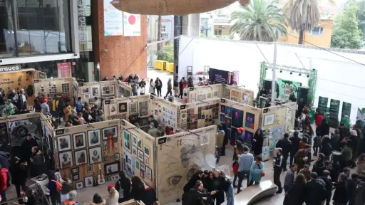 La feria de artes visuales más grande de Chile abre sus puertas , Cedida