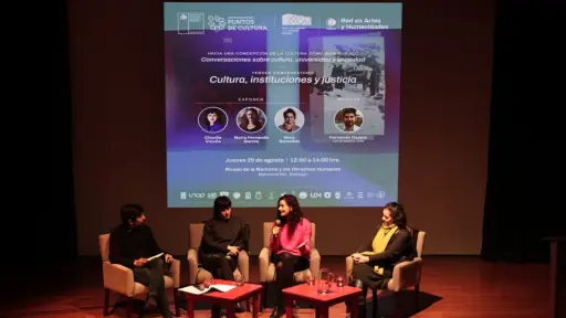 Conversatorio sobre cultura, instituciones y justicia, Juan Pablo Carmona