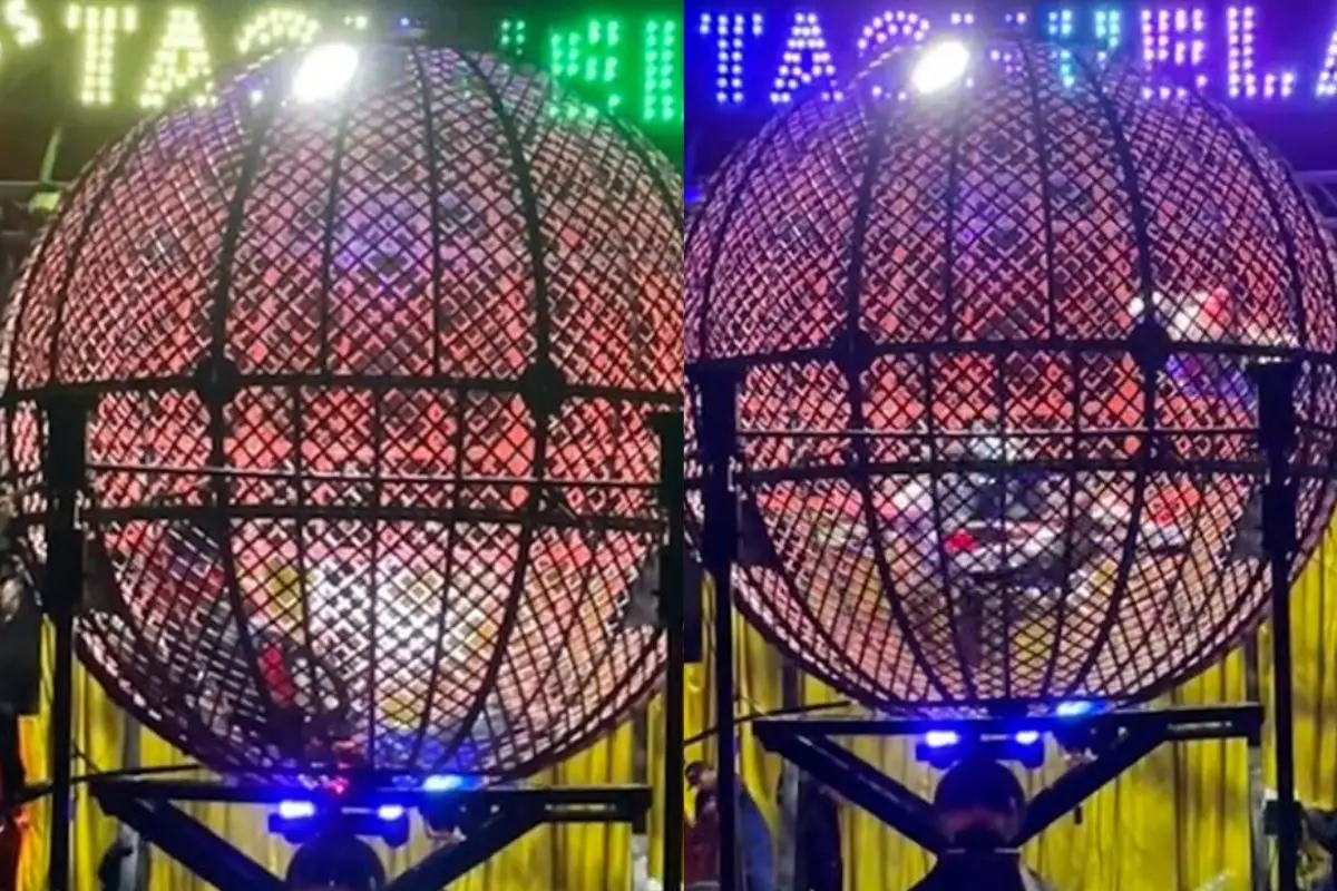La Naranja Mecánica es un show estelar en el circo Los Tachuelas, Captura