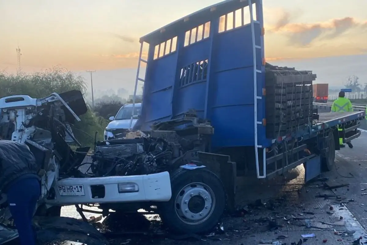 El menor viajaba en uno de los camiones involucrados, Twitter