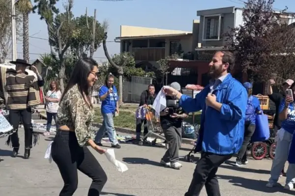 Max Luksic y Loreto Aravena ,Cedida