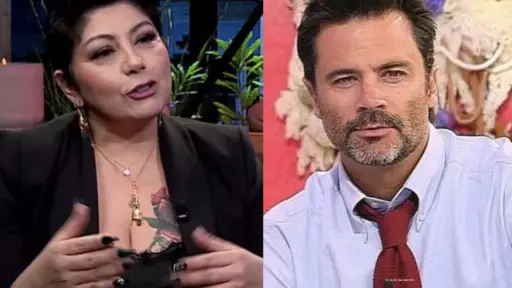 Vanessa Daroch y Felipe Camiroaga