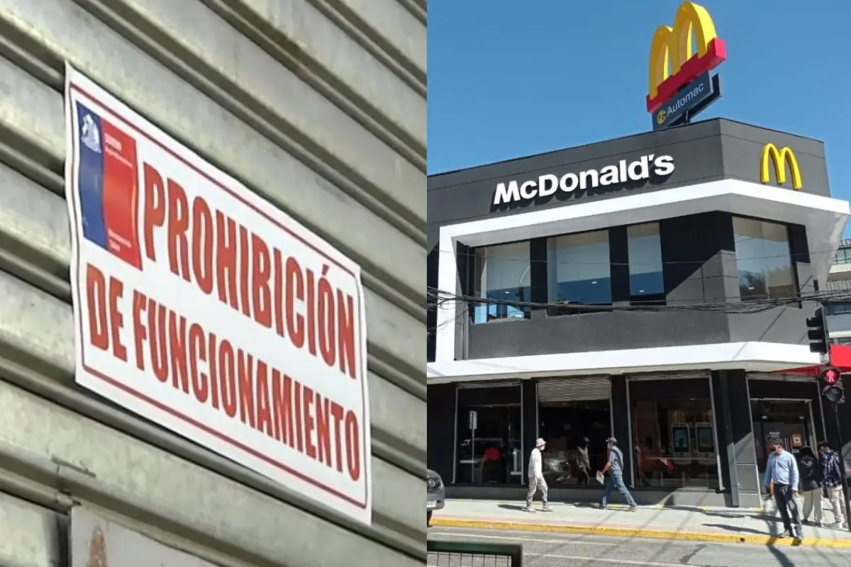 Local fue clausurado, Captura