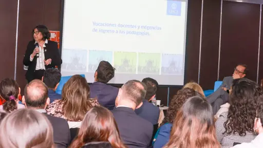 Cuech estuvo presente en seminario sobre vocaciones docentes y exigencias de ingreso a las pedagogías, Juan Pablo Carmona