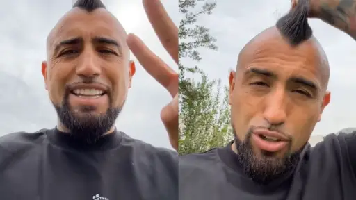 Arturo Vidal aclaró sus dichos, Captura