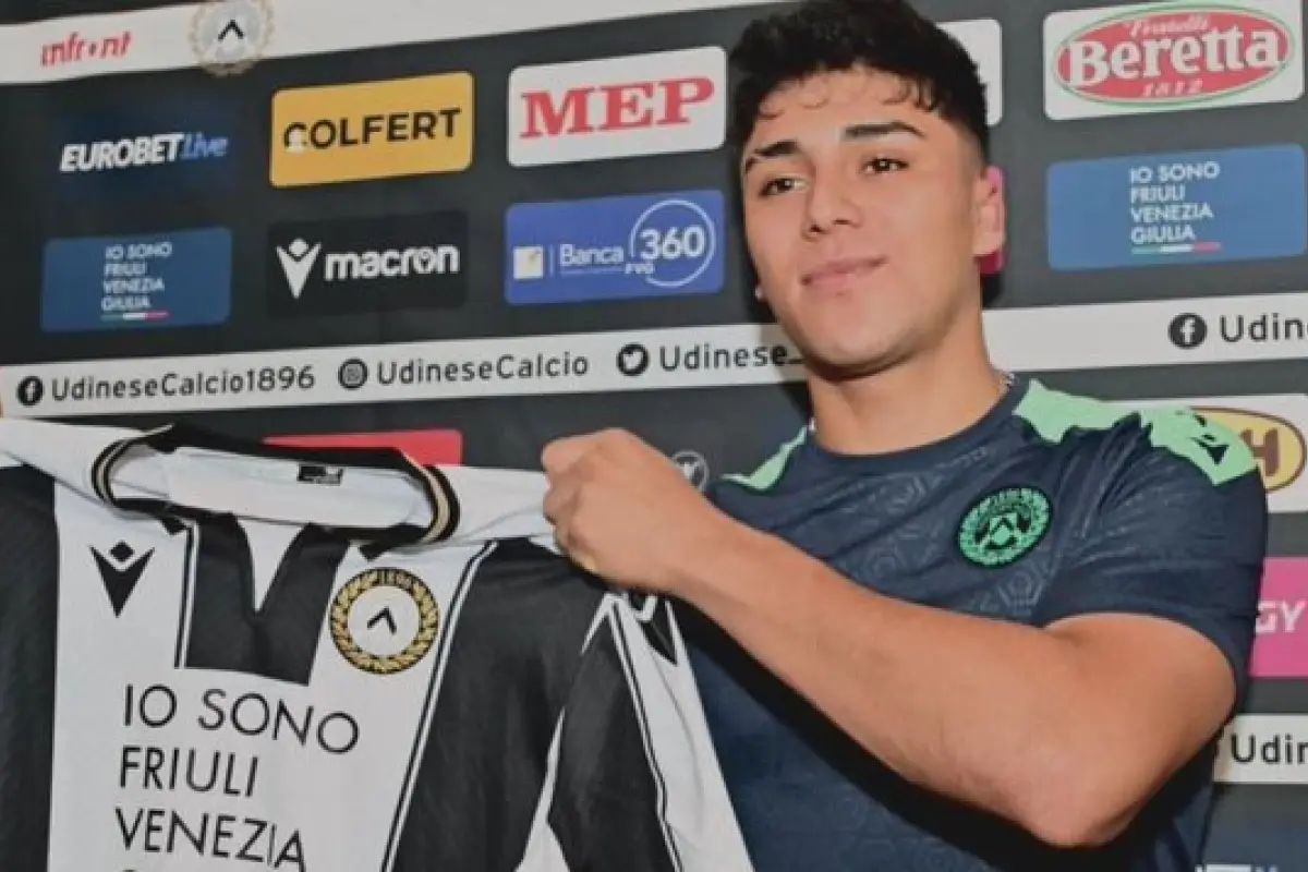 Damián Pizarro tuvo su debut por el Udinese, Udinese | Redes sociales