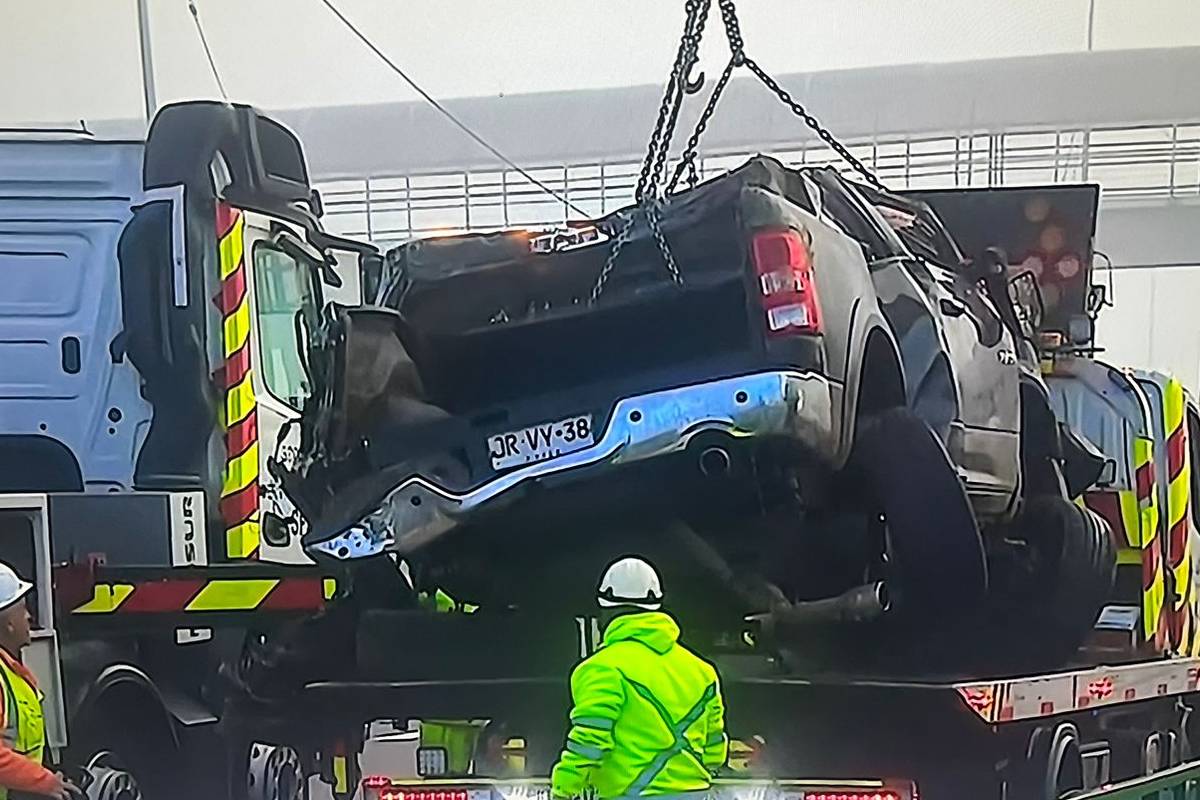 Accidente Cristóbal Campos - Captura Canal 13 