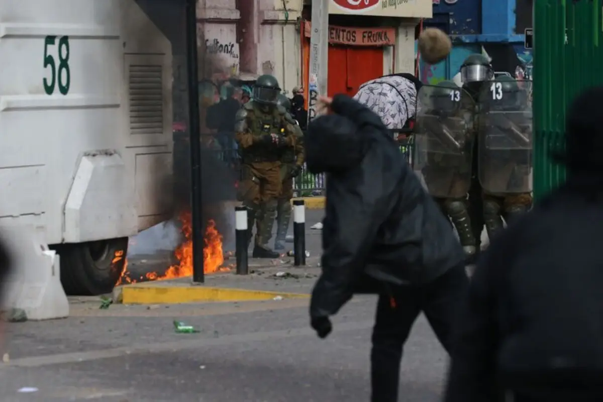 Incidentes en romería al Cementerio General, Redes sociales | X