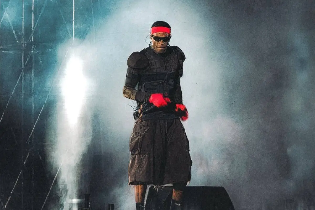 Travis Scott tuvo eufórico concierto en Chile, Fénix Chile 