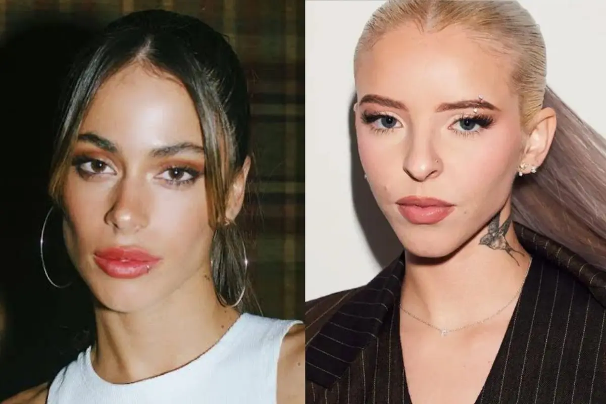 Tini y Young Miko, Redes sociales