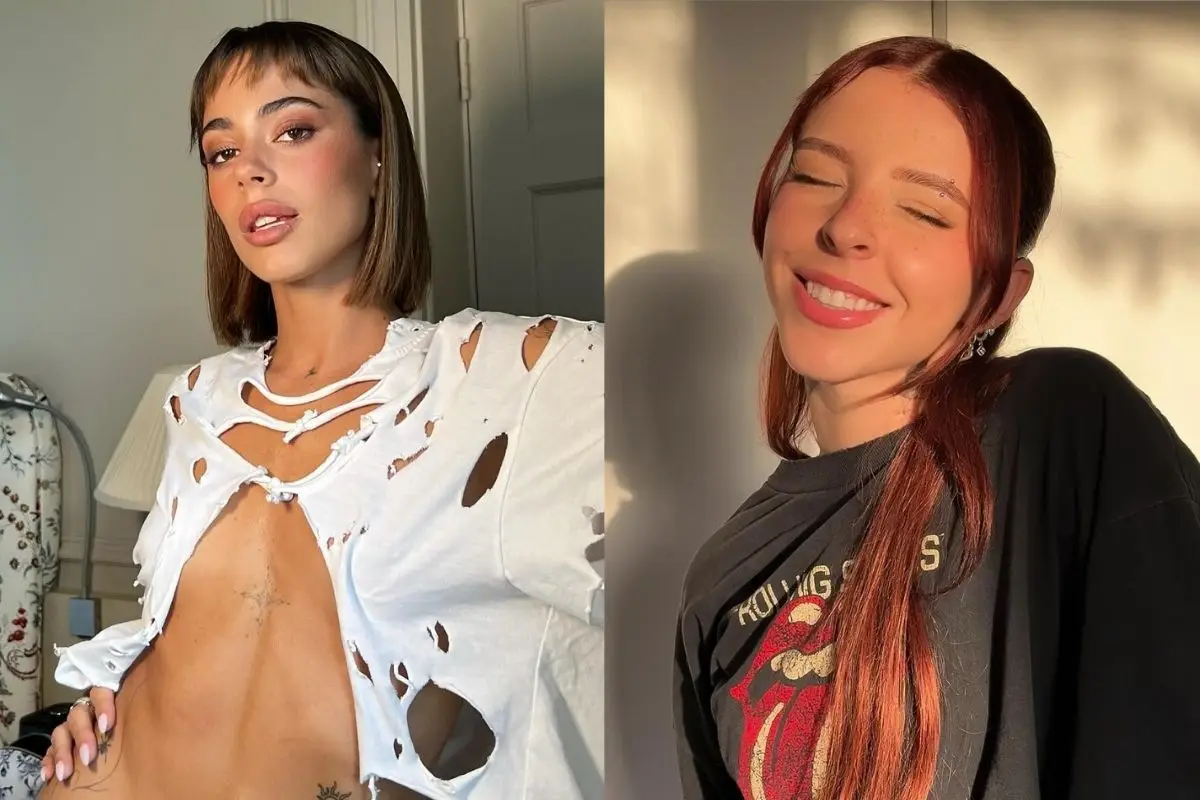 Tini y Young Miko, Redes sociales