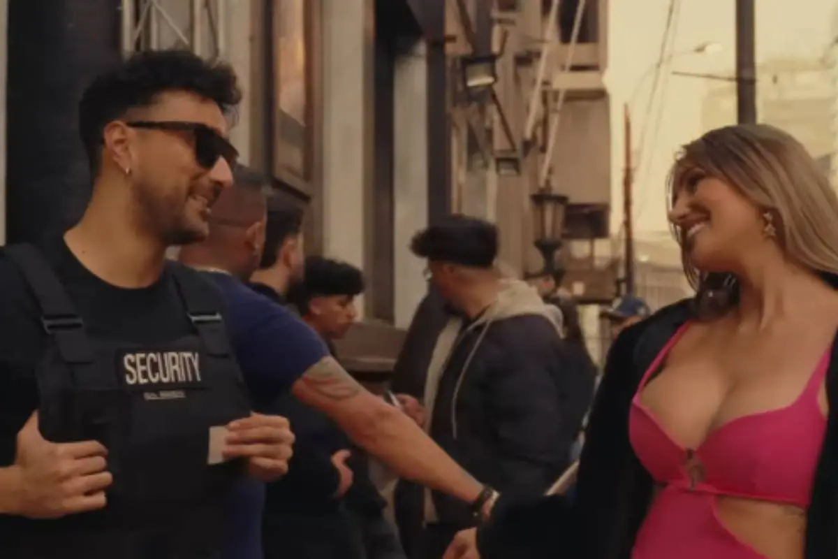 Faloon Larraguibel y Dunga en videoclip, Captura