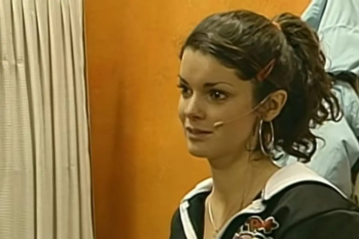 Verónica Roberts en La Granja, Captura de pantalla