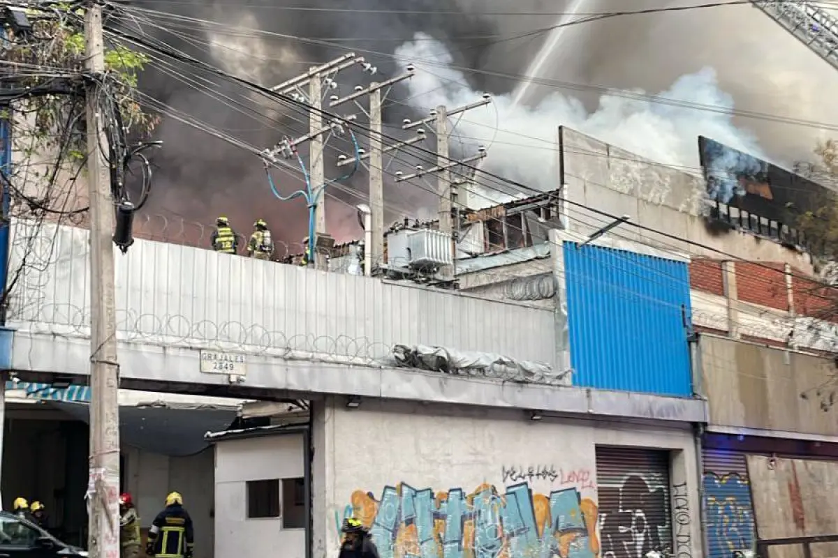 Incendio en Barrio Meiggs, Redes sociales