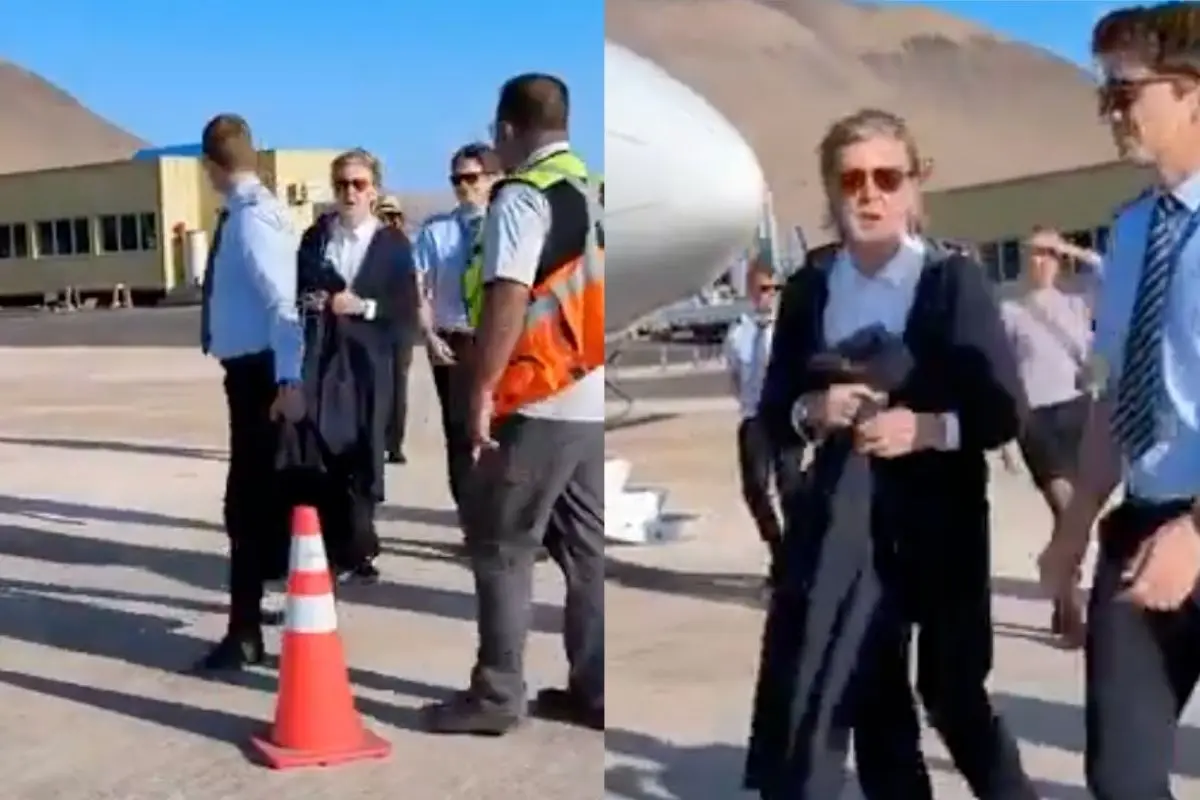 Paul McCartney en Iquique, Captura de pantalla