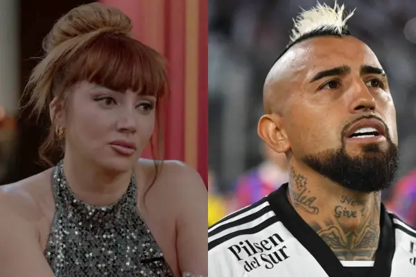 Carolina Molina y Arturo Vidal ,Redes sociales