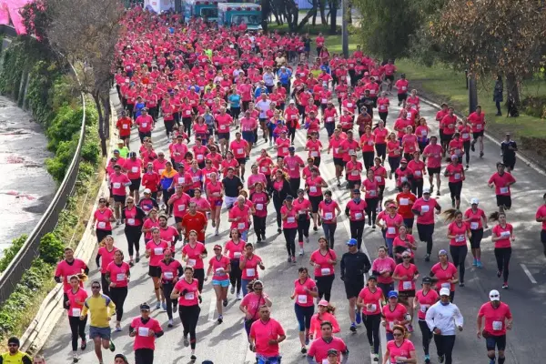 Corrida por el cáncer de mama ,Captura