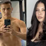 Alexis Sánchez y Michelle Carvalho