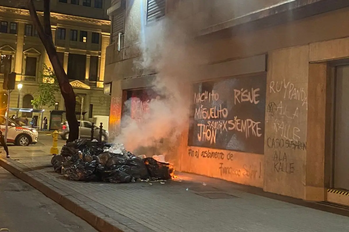 Lastarria con la Alameda, esquina del conflicto, Hernán Fonseca