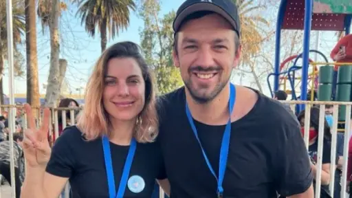 Maite Orsini y Tomás Vodanovic compañeros del Frente Amplio, Instagram