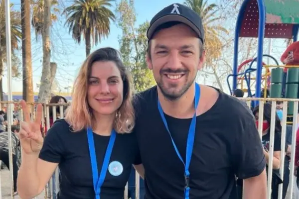 Maite Orsini y Tomás Vodanovic compañeros del Frente Amplio ,Instagram