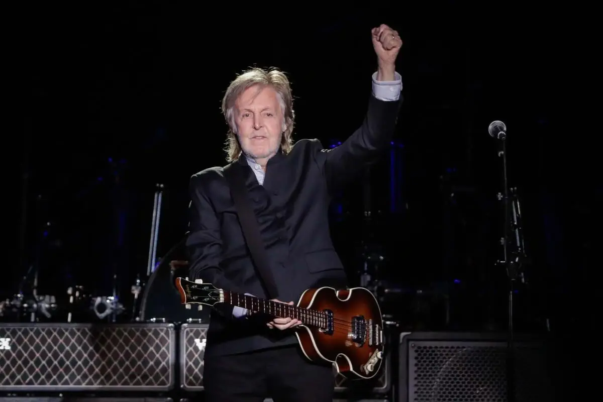 Paul McCartney se presentó en Santiago, Instagram