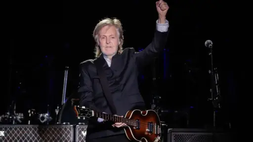 Paul McCartney se presentó en Santiago, Instagram