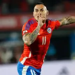 Eduardo Vargas anotó el único gol de la Roja ante Brasil, Agencia Uno