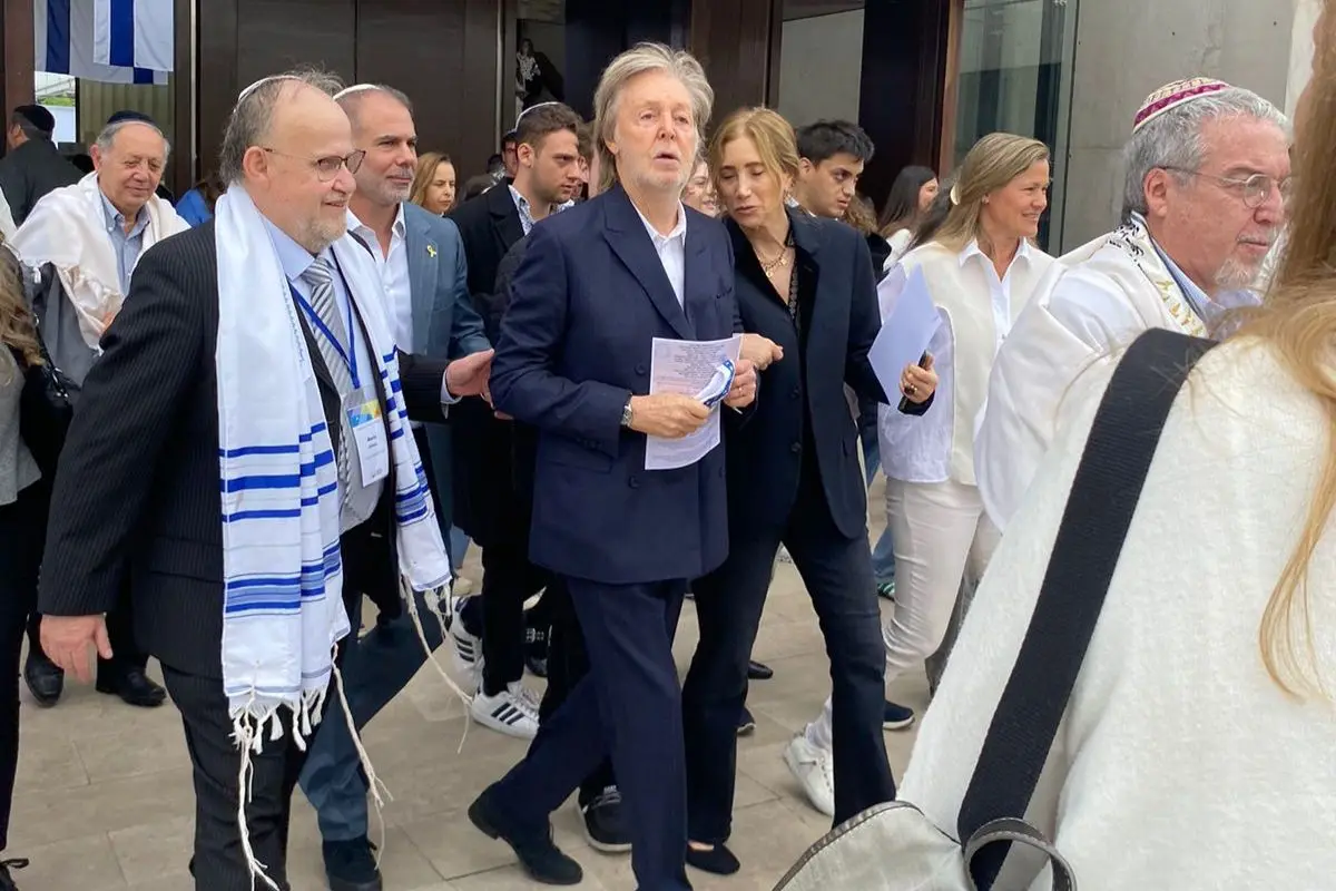 Paul McCartney se dejó ver en Lo Barnechea, Instagram