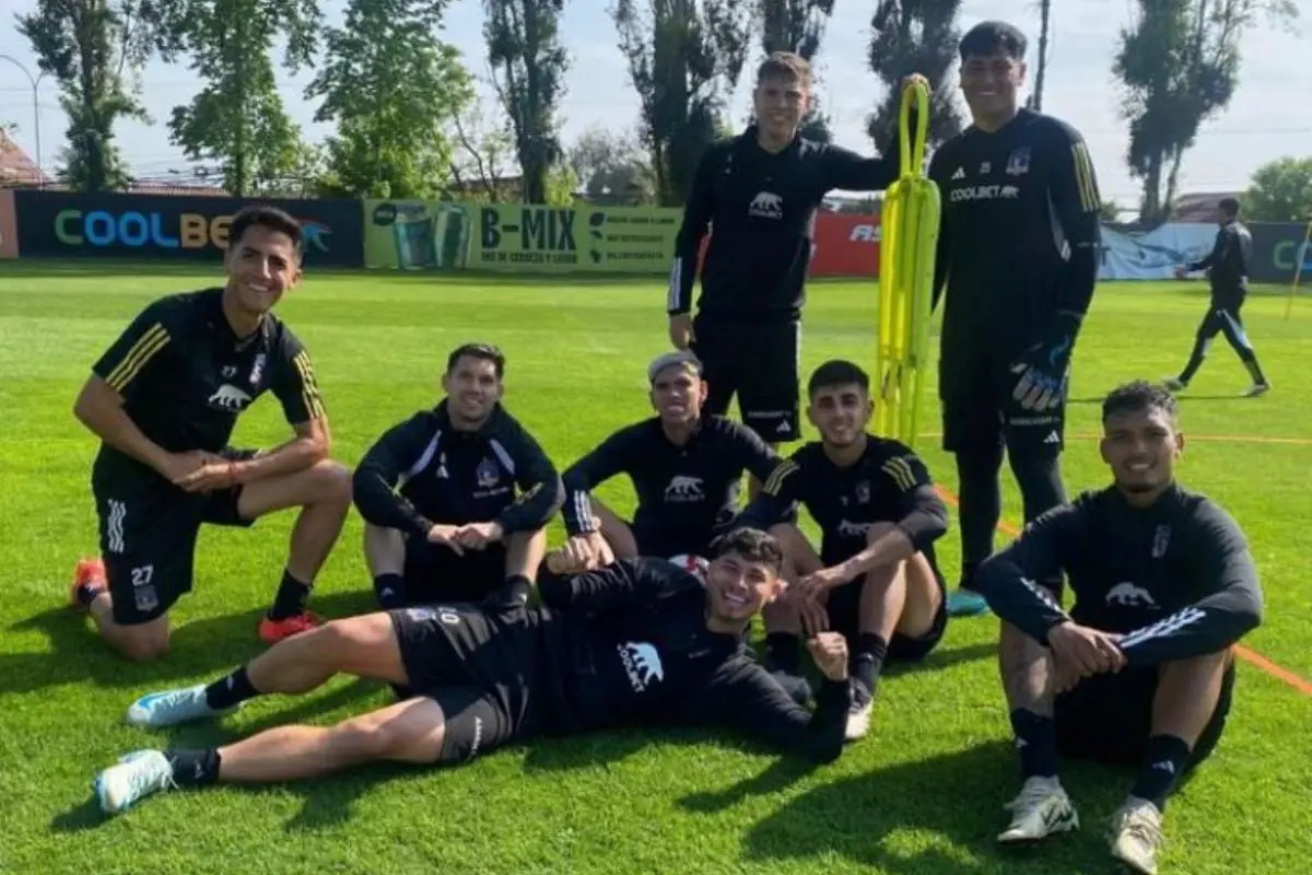 Carlos Palacios entrenó este domingo con Colo Colo, Captura