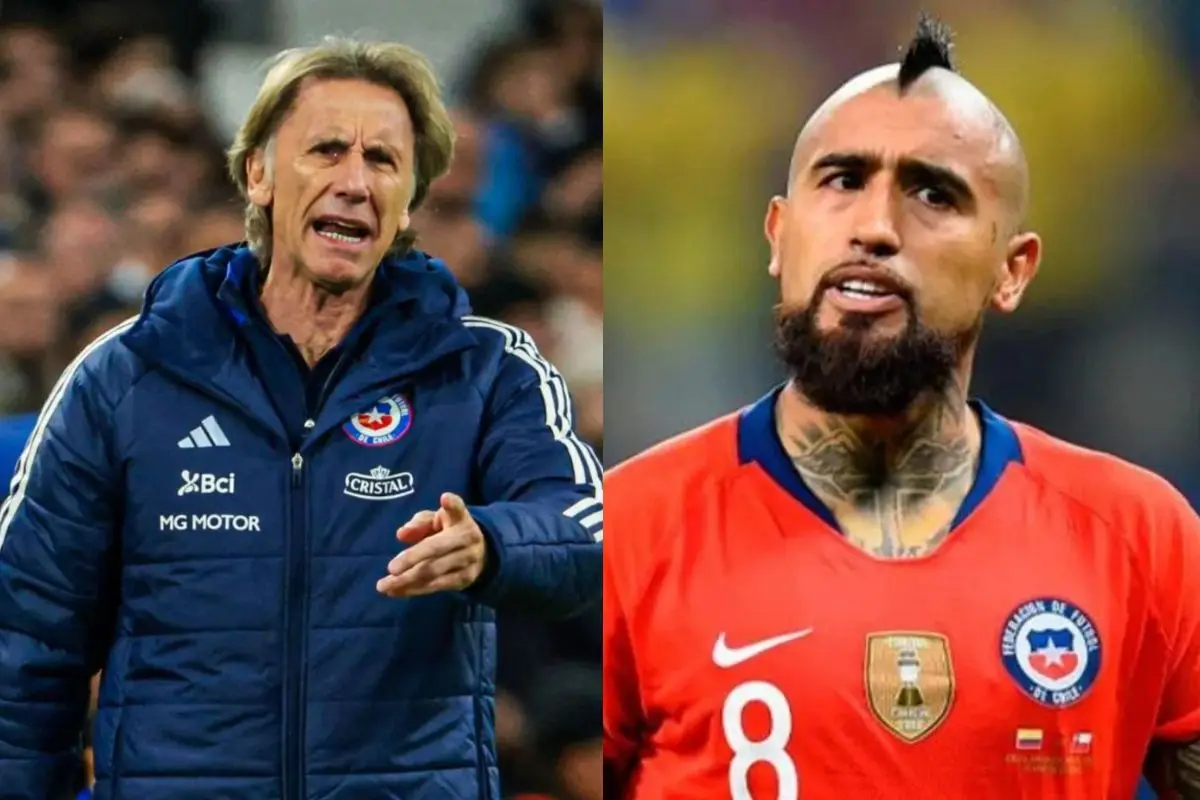 Arturo Vidal perdió la paciencia con Ricardo Gareca, Agencia Uno