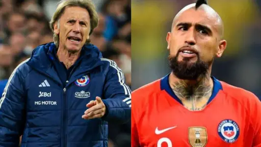 Arturo Vidal perdió la paciencia con Ricardo Gareca, Agencia Uno