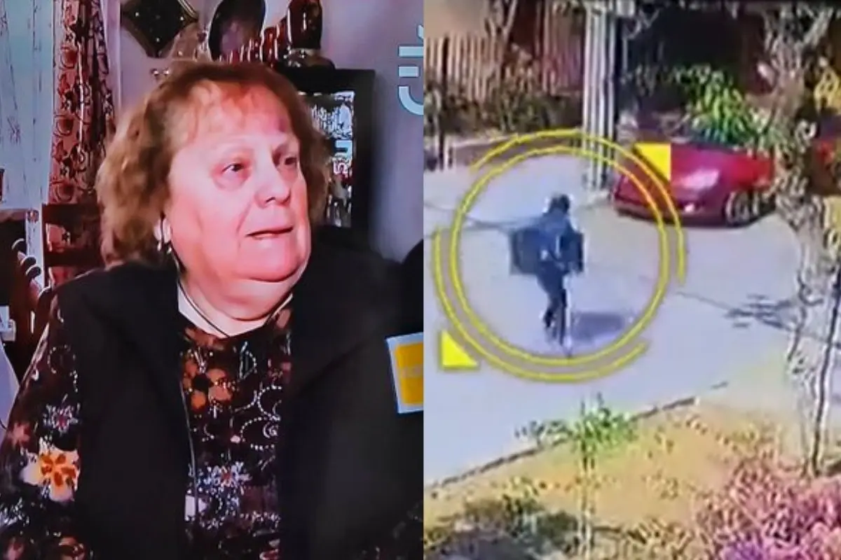 La mujer fue víctima de un robo en su casa, Redes sociales