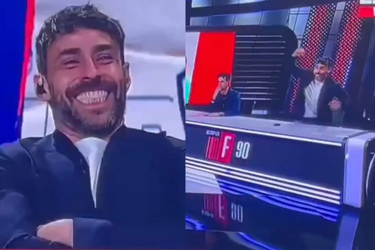 Jorge Valdivia no escondió su felicidad, Captura