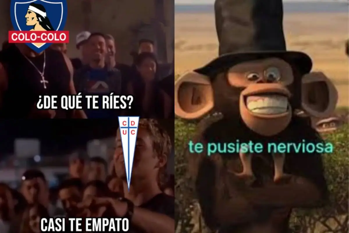 Los mejores memes que dejó el clásico Colo Colo vs Universidad Católica, Captura de redes sociales