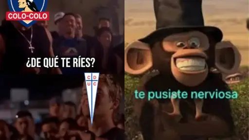 Los mejores memes que dejó el clásico Colo Colo vs Universidad Católica, Captura de redes sociales