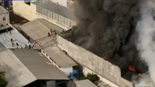 Incendio Barrio Meiggs, Captura de pantalla - Mucho Gusto