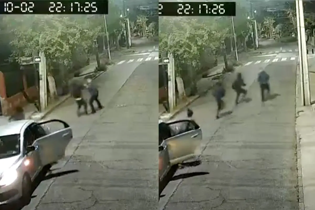 Asalto con martillo, Captura de pantalla