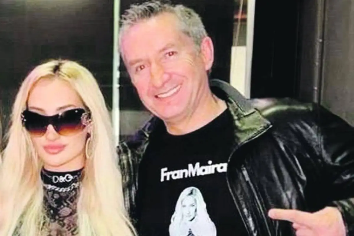 Fran Maira y su padre, Redes sociales