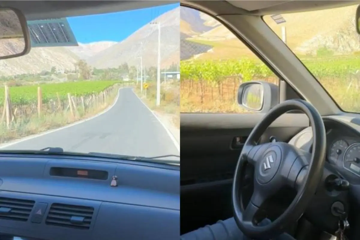 Inusual fenómeno en pleno Valle del Elqui , Captura de redes sociales