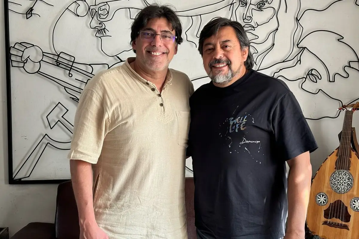 La visita de Bombo Fica a Daniel Jadue, Instagram | Daniel Jadue