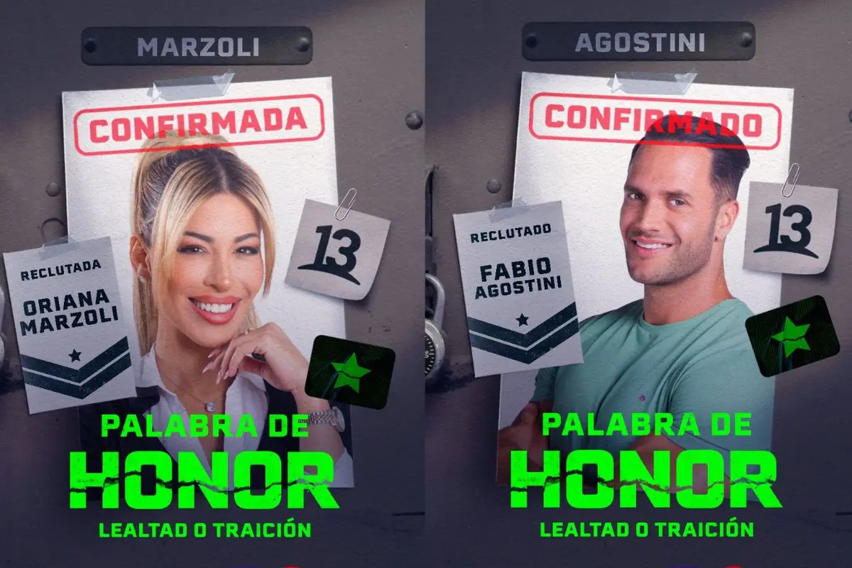 Nuevos confirmado en Palabra de Honor, Instagram